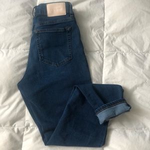 Everlane The Curvy High Ride Skinny Jean 25 Crop